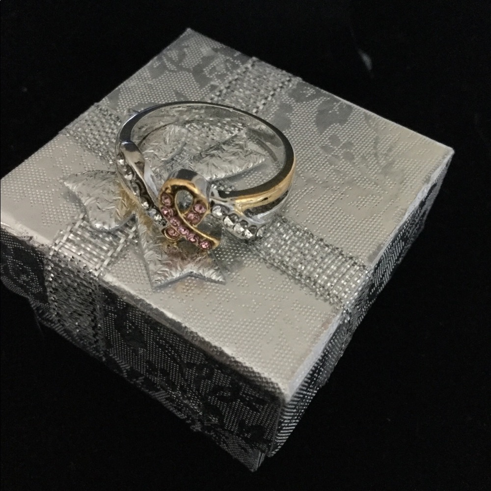 Sterling silver Multi color ring